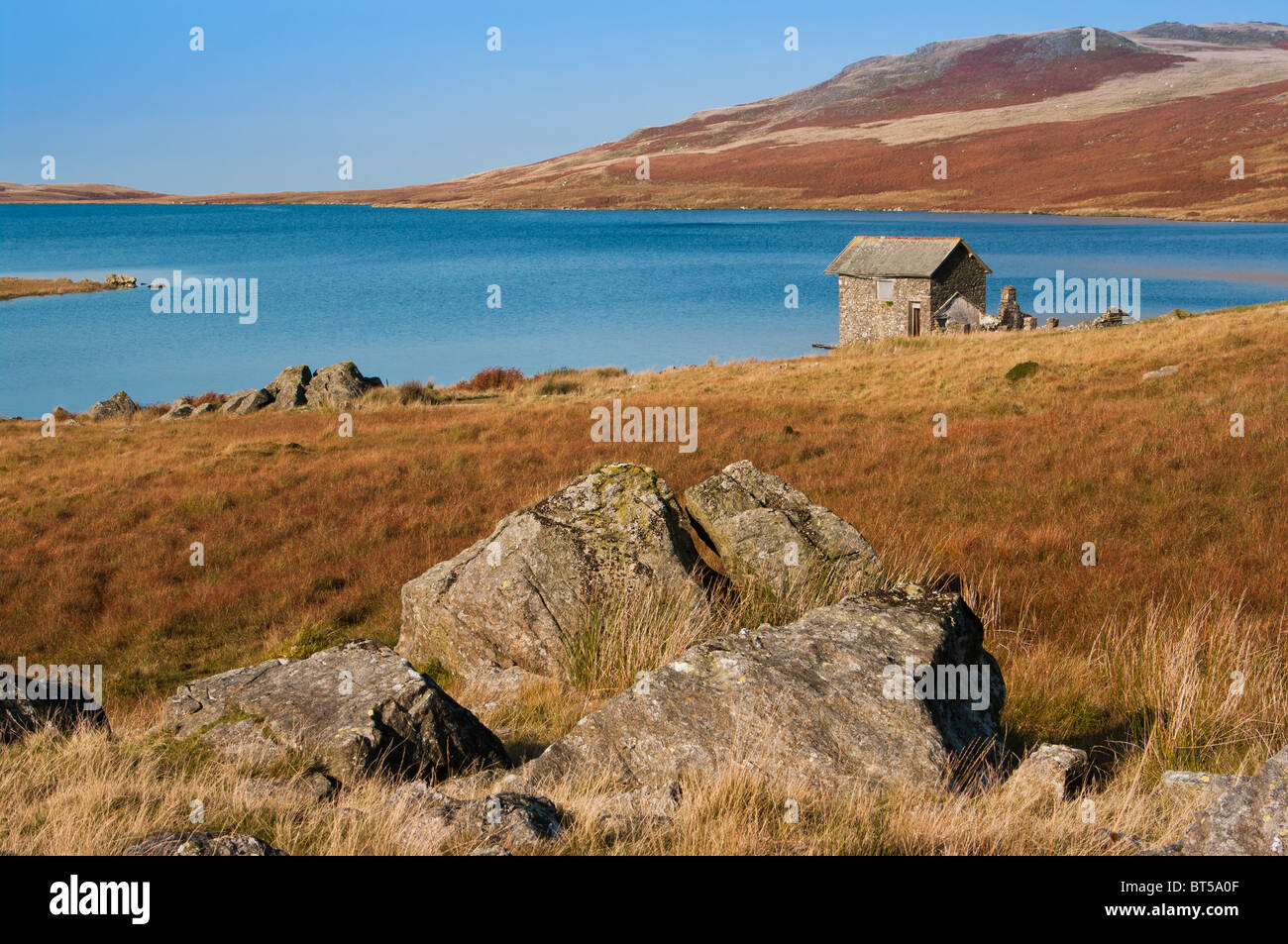 Devoke Wasser im Herbst Stockfoto