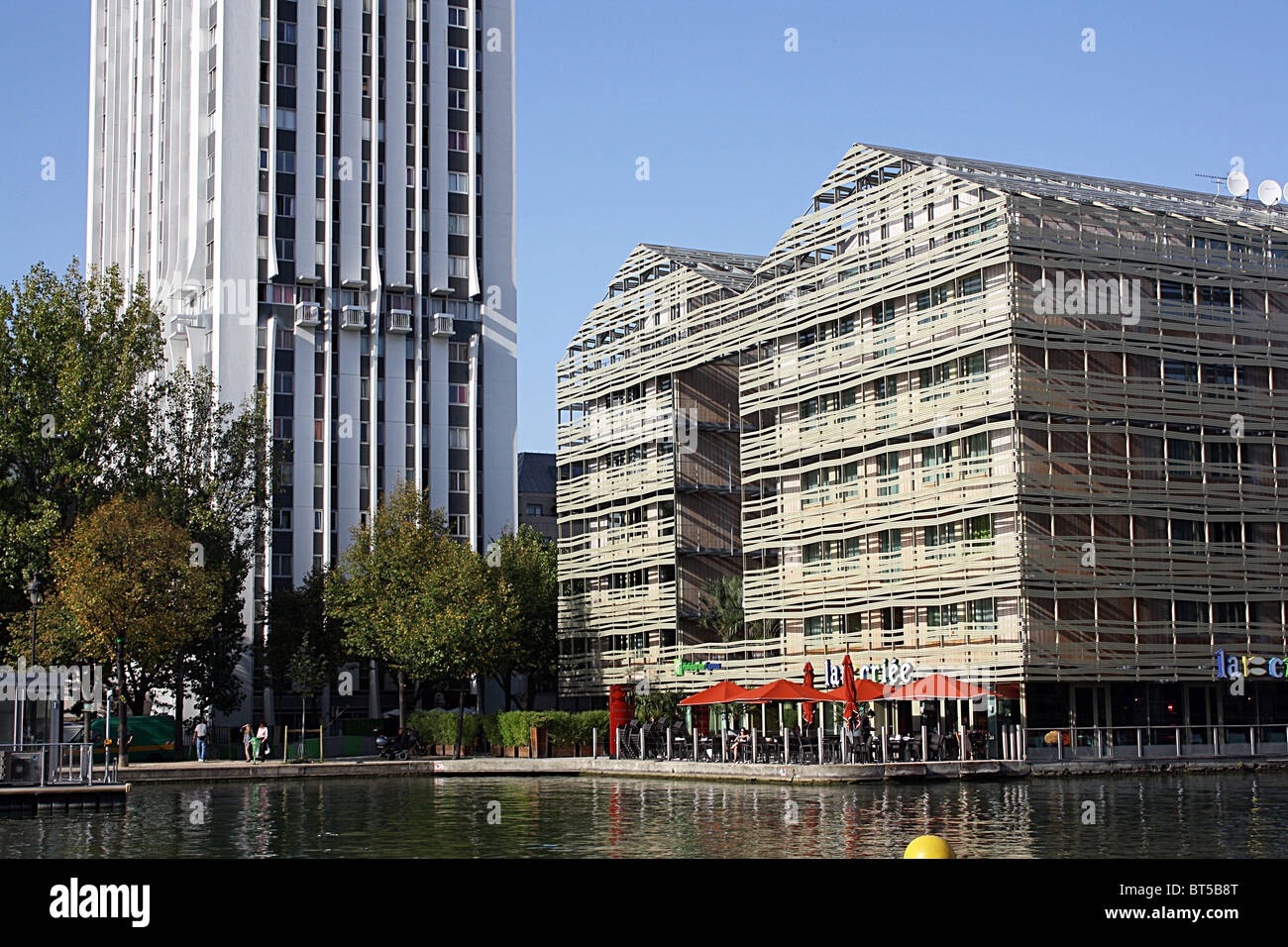 Holiday Inn Express Paris-Canal De La Villette Stockfoto