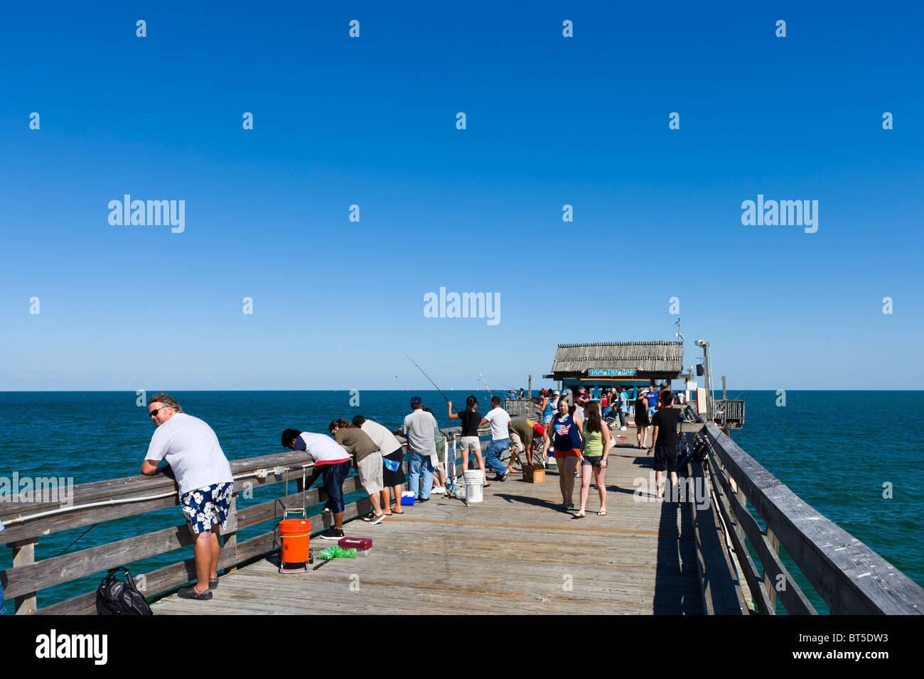 Cocoa Beach Pier, Space Coast, Florida, USA Stockfoto