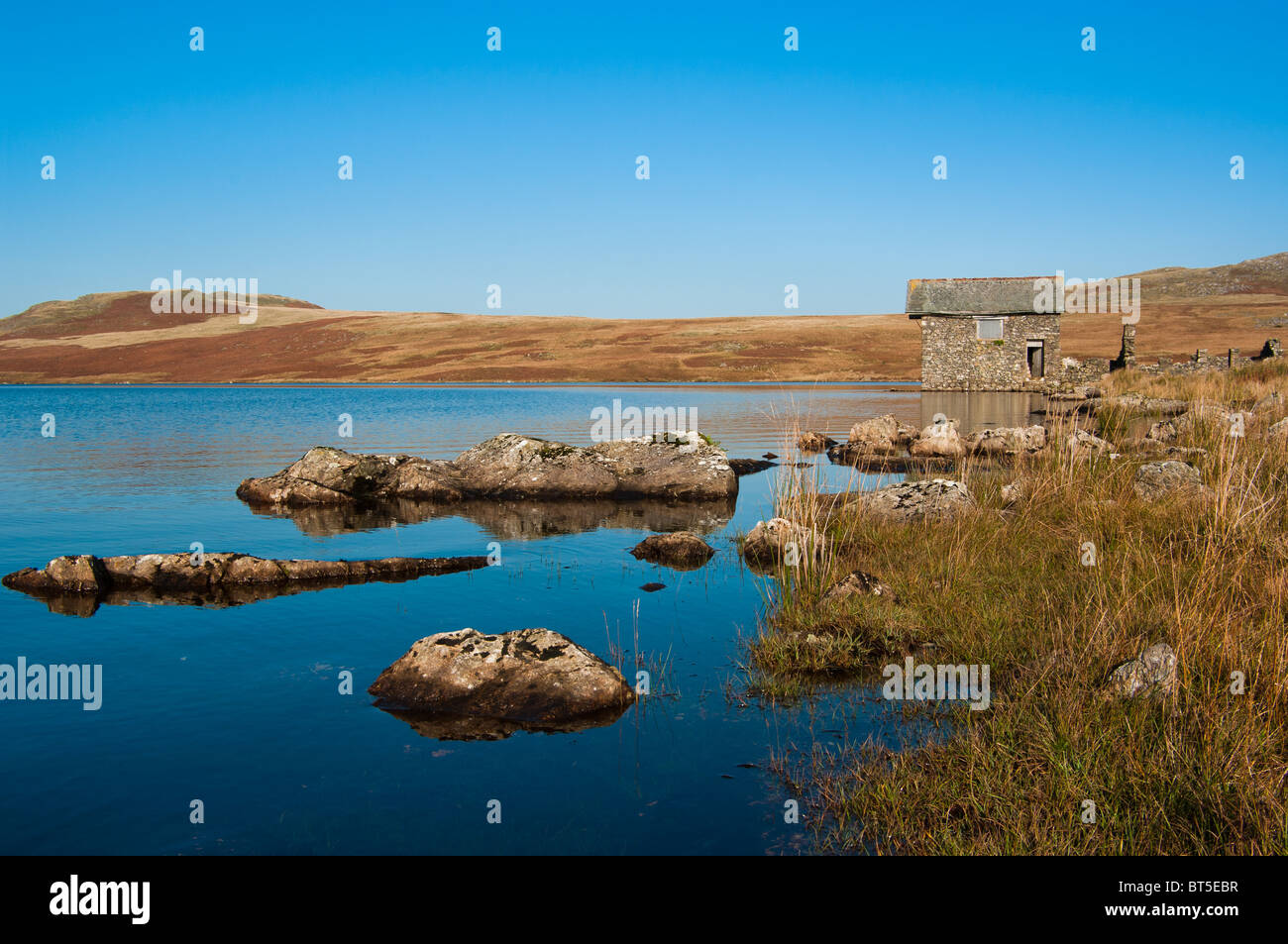Devoke Wasser im Herbst Stockfoto