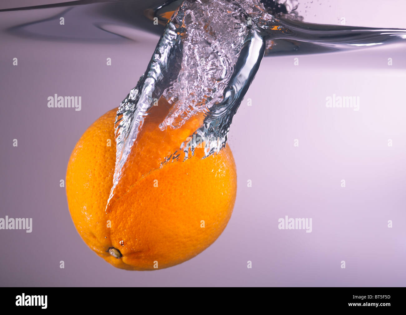 Orange Tauchgänge Stockfoto