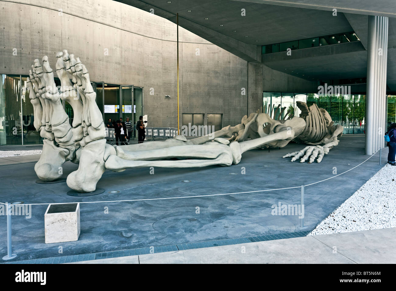 Gino De Dominicis, "Calamita Cosmica", 1988 MAXXi Museum der XXI Jahrhundert philosophischen Roma, Lazio, Italy Stockfoto