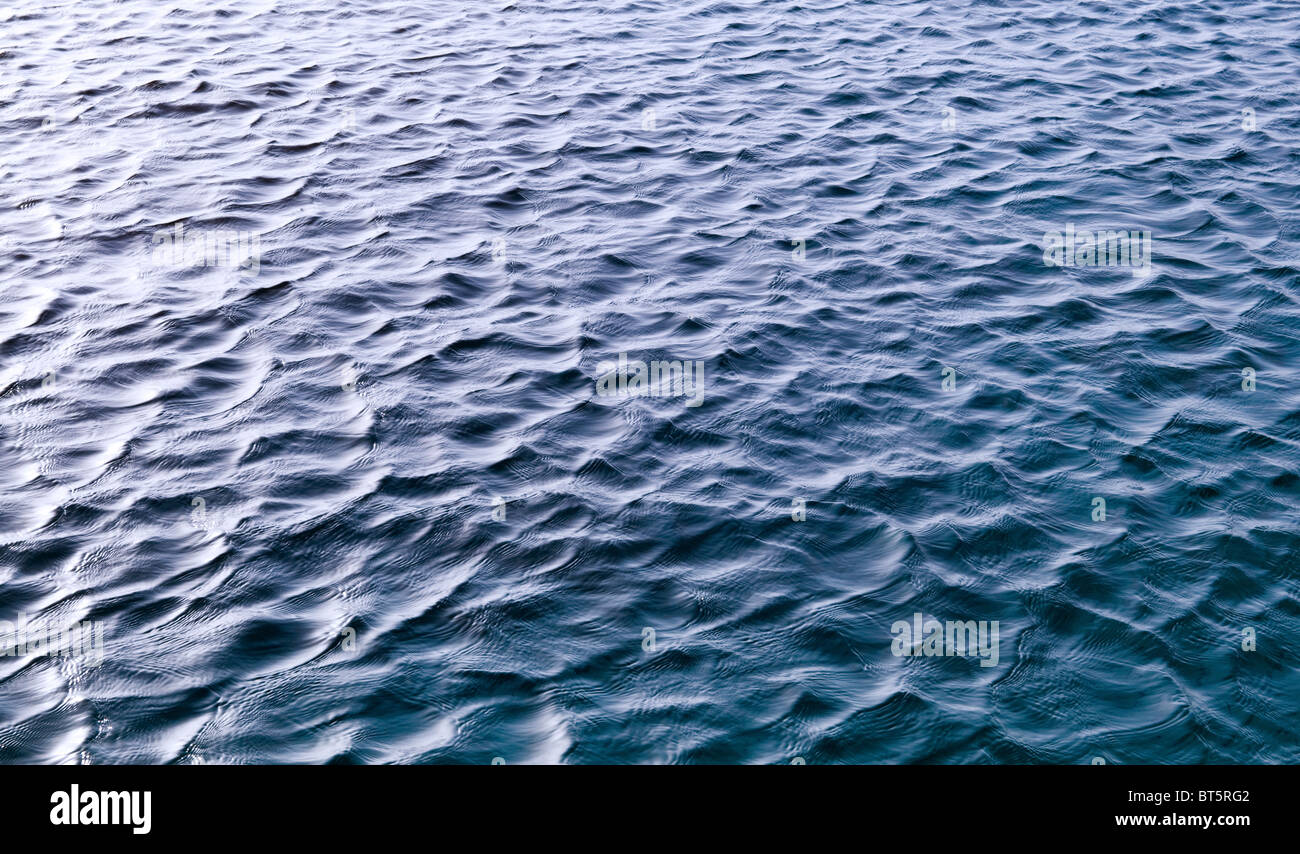 Meerwasser für Hintergrund oder Textur Stockfoto