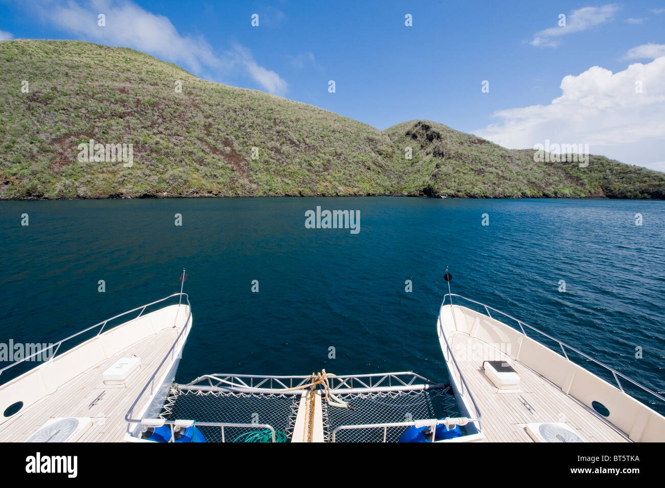 Galapagos-Inseln, Ecuador. Isla Rábida Insel (auch genannt Jervis Insel). Stockfoto