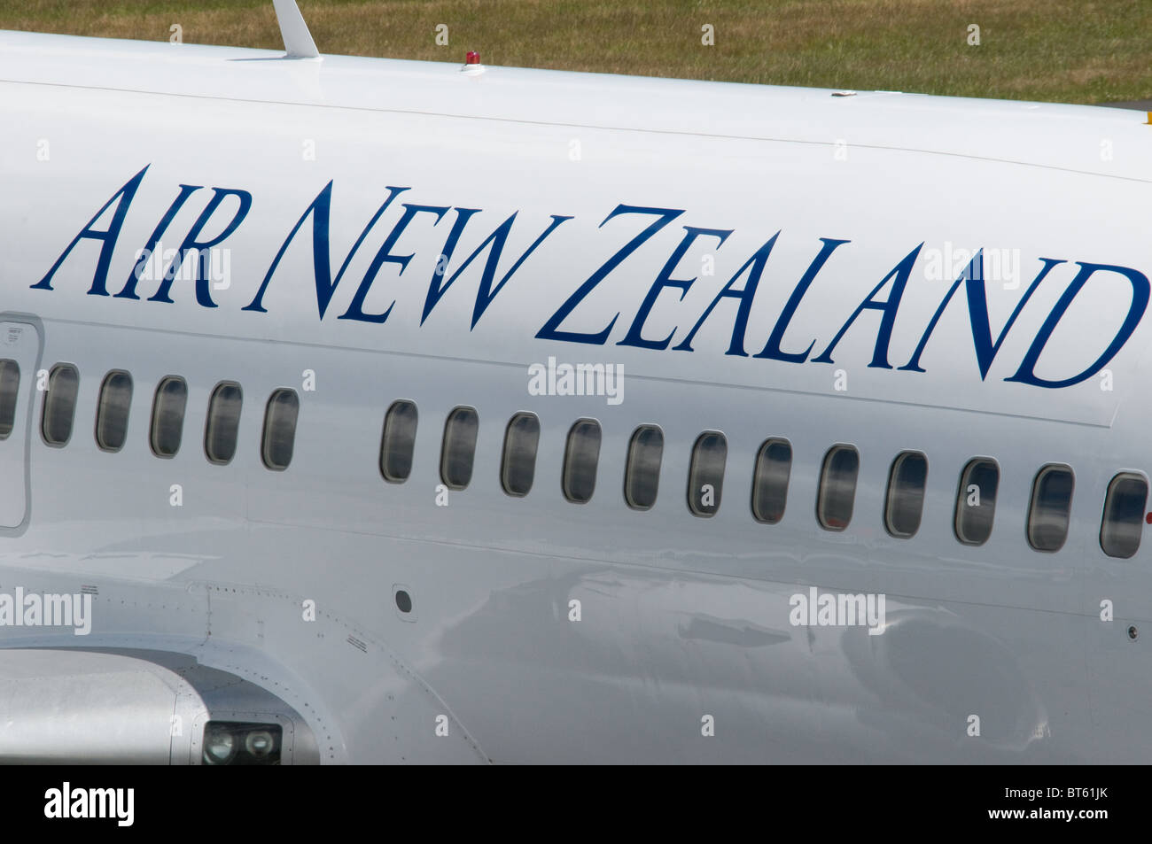 Air New Zealand Airline Jet Sterne Fluggesellschaft Air Bus Heck Logo Abzeichen Känguru 330, 737, 767, a330, Airbus, Flugzeug, Luft, Airli Stockfoto