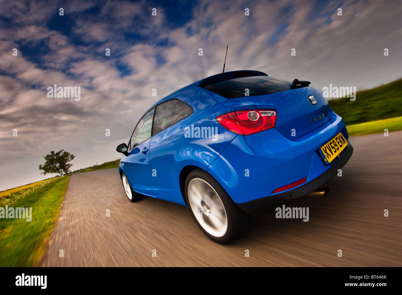 SEAT Ibiza Stockfoto