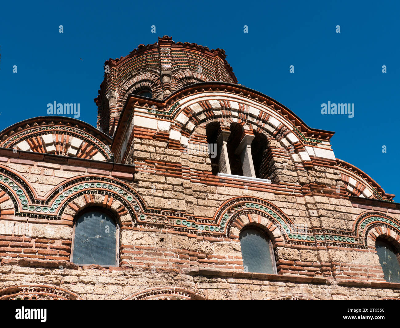 Die Kirche "Christus Pantokrator" XIII-XIV Jh. in Nessebar, Bulgarien Stockfoto