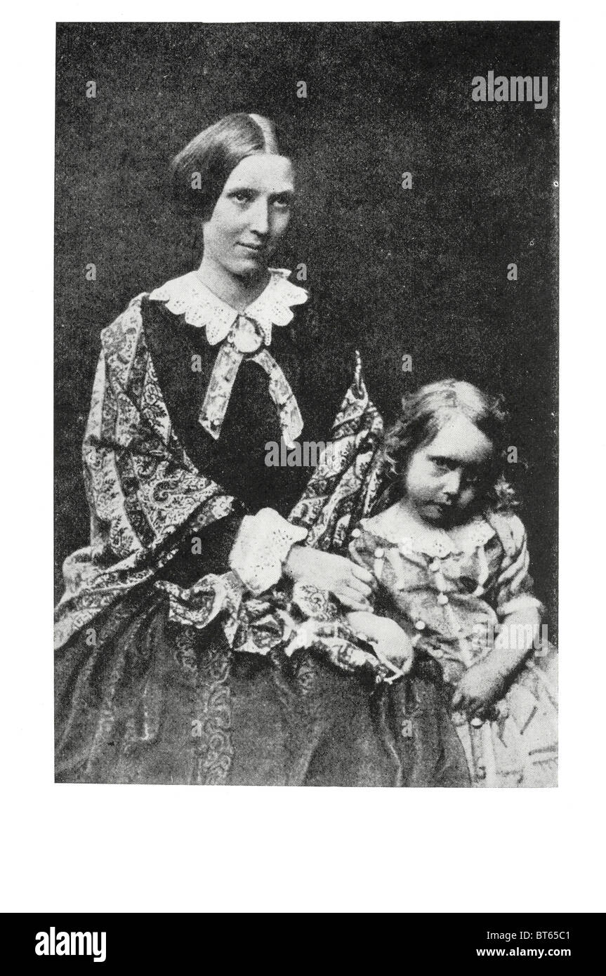 Robert Louis Balfour Stevenson Mutter im Alter von 25 R l s 4 Jahren 1893 13. November 1850 – 3. Dezember 1894 schottischen Schriftsteller Dichter Essayi Stockfoto