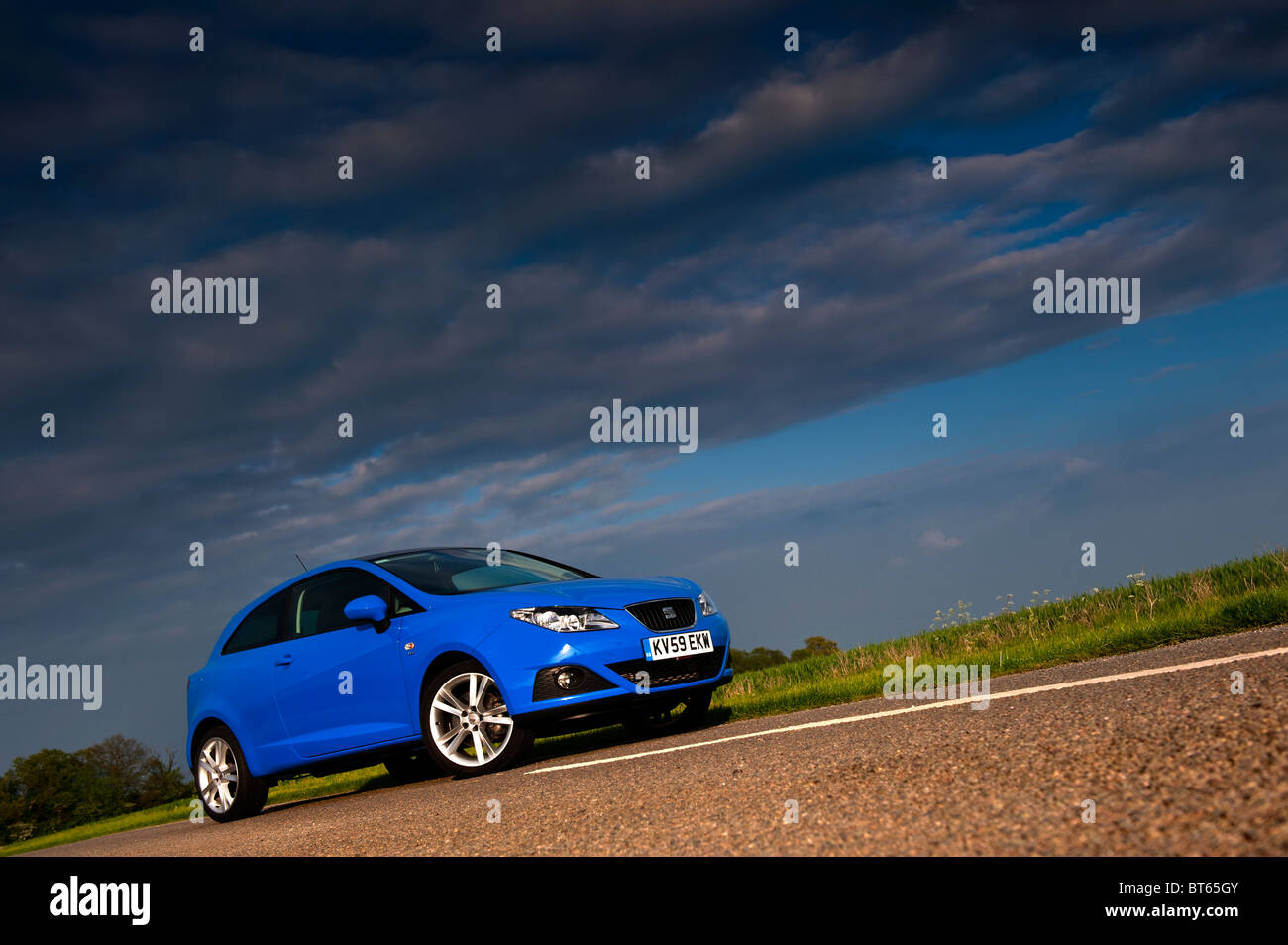 SEAT Ibiza Stockfoto