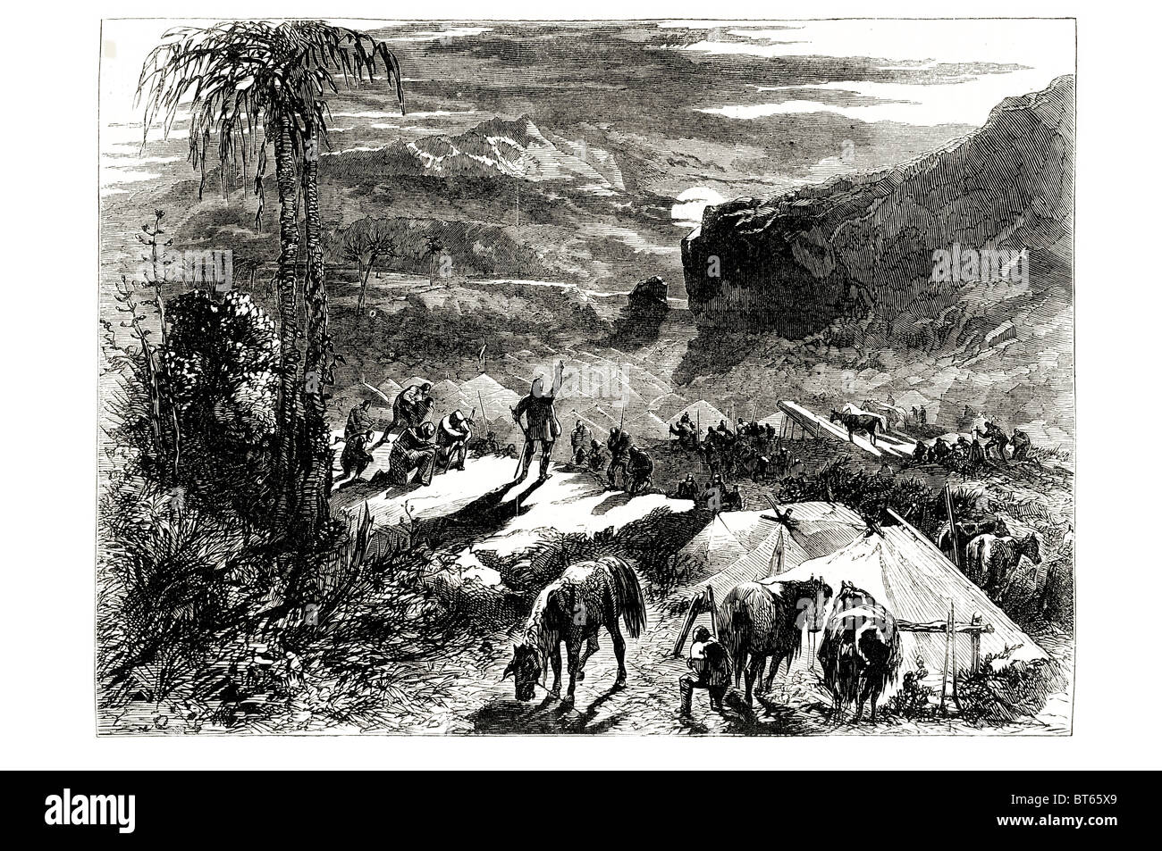 Speichern der Grabeskirche Kreuzzug 1096 – 1099 zurückzugewinnen Christentum Heilige Land Kirche Kreuzzug christliche militärische Expedition von Wes Stockfoto