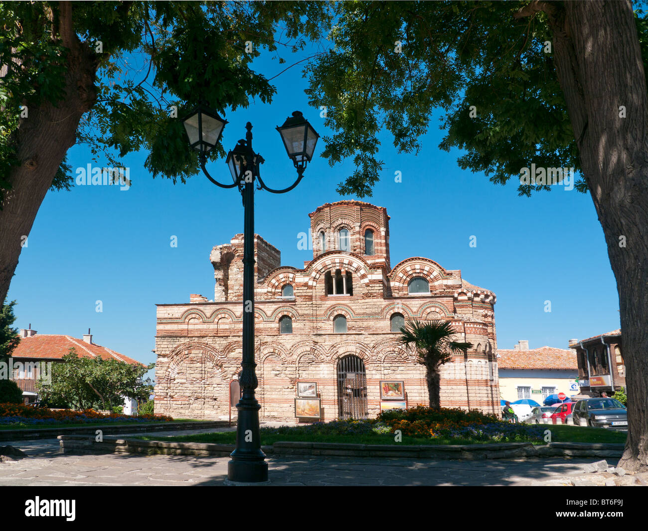 Die mittelalterliche Kirche von Christus Pantokrator, Nessebar, Bulgarien, Balkan Stockfoto