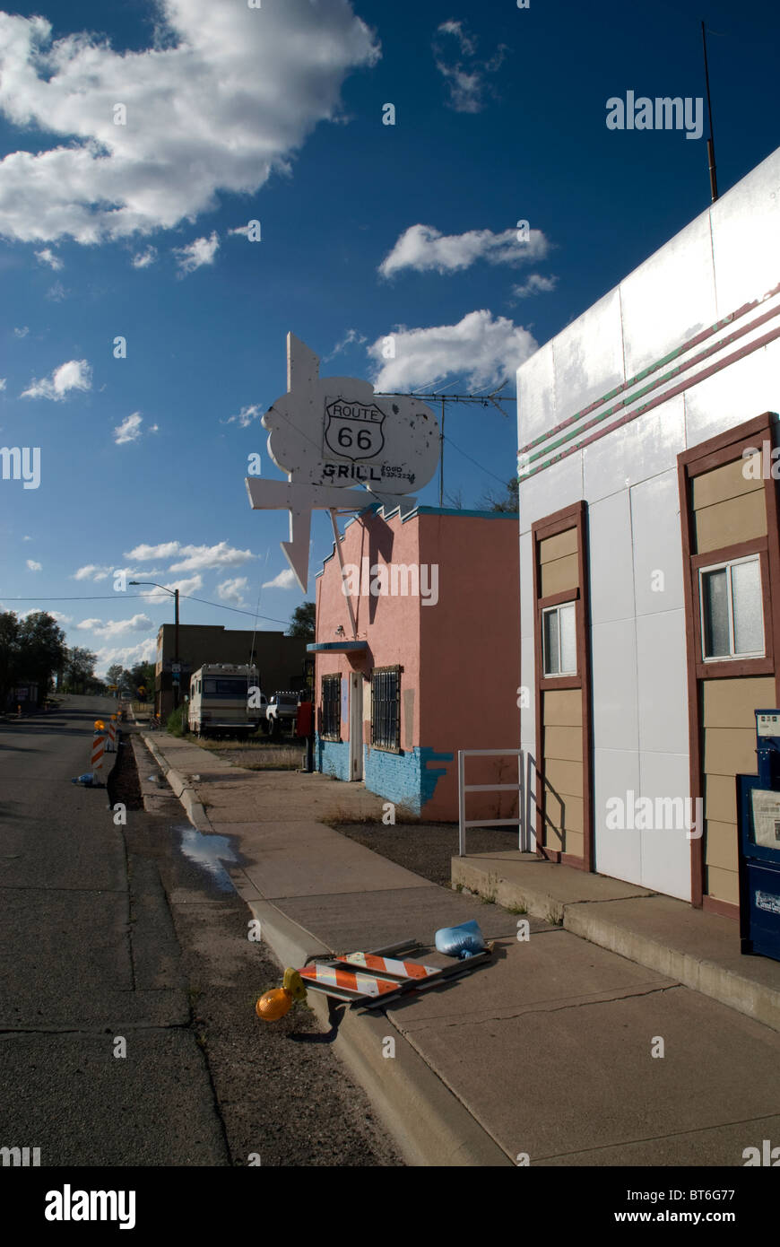 Route 66, Ash Fork, Arizona, USA Stockfoto