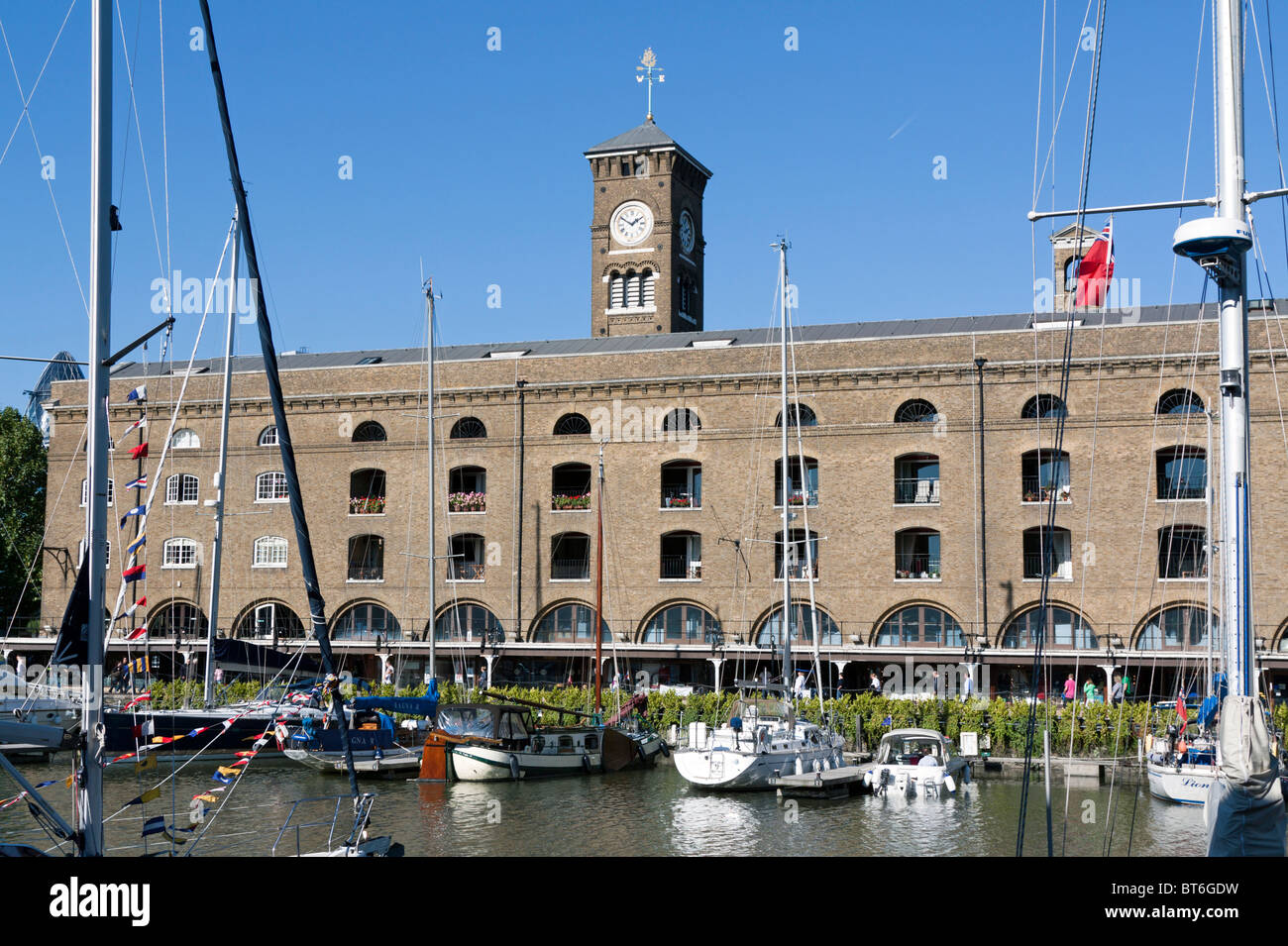 St. Katharine Docks - City of London Stockfoto