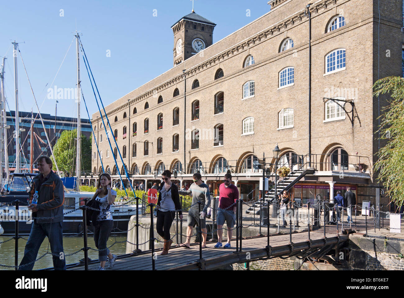 St. Katharine Docks - City of London Stockfoto