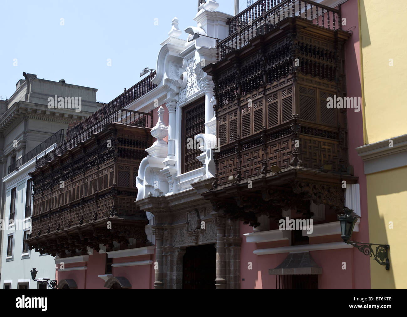 Torre Tagle Lima Peru Stockfoto