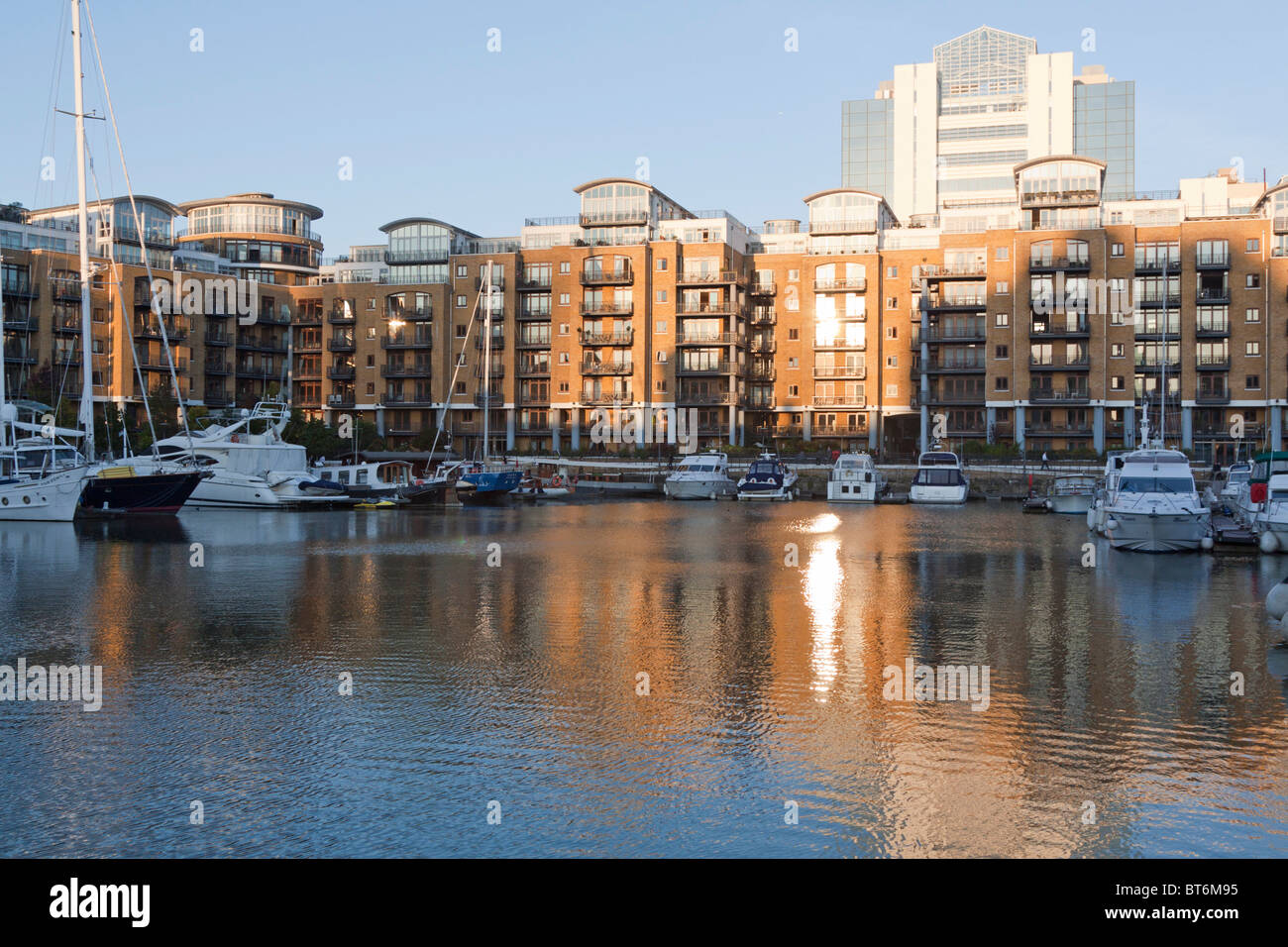 St. Katharine Docks - City of London Stockfoto