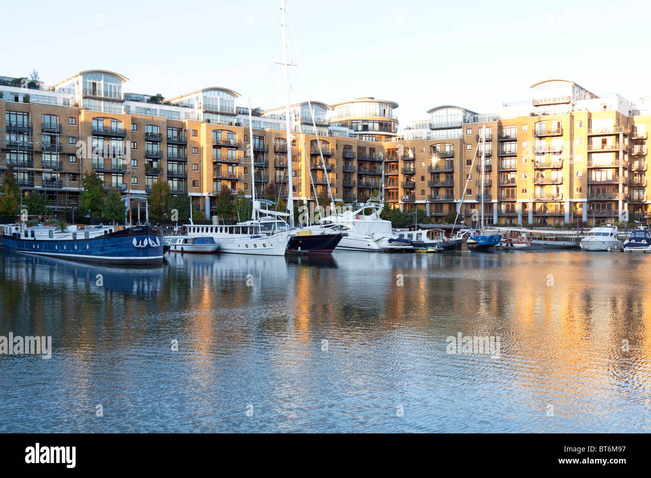 St. Katharine Docks - City of London Stockfoto