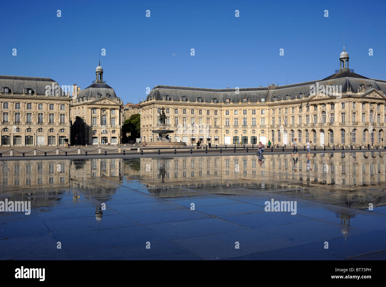 Frankreich, Bordeaux, Place De La Bourse Stockfoto