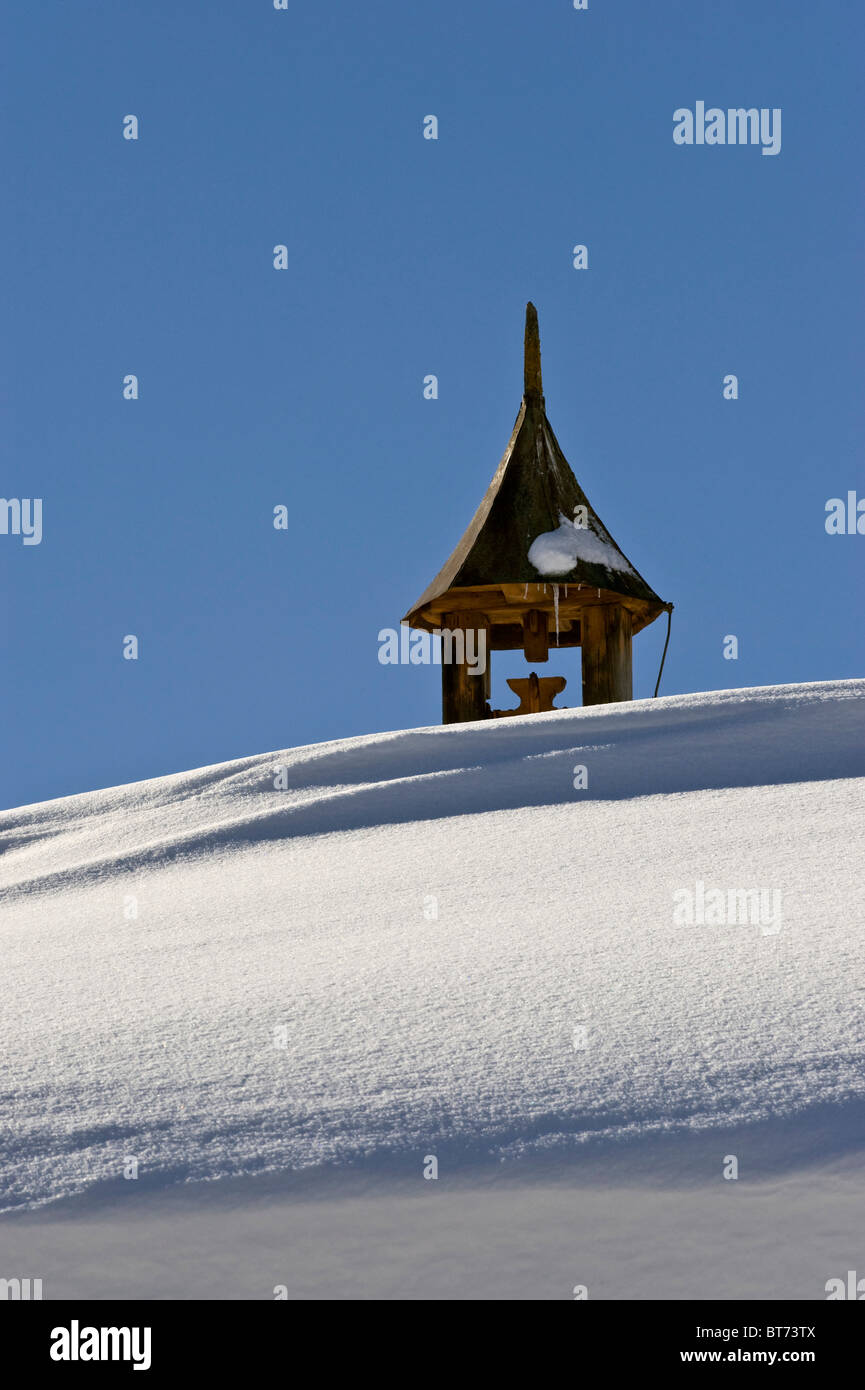 Tief verschneite Winterlandschaft, Achenkirch, Tirol, Österreich Stockfoto