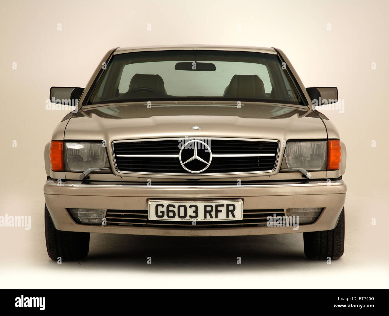 Mercedes-Benz 560 SEC 1990 Stockfoto