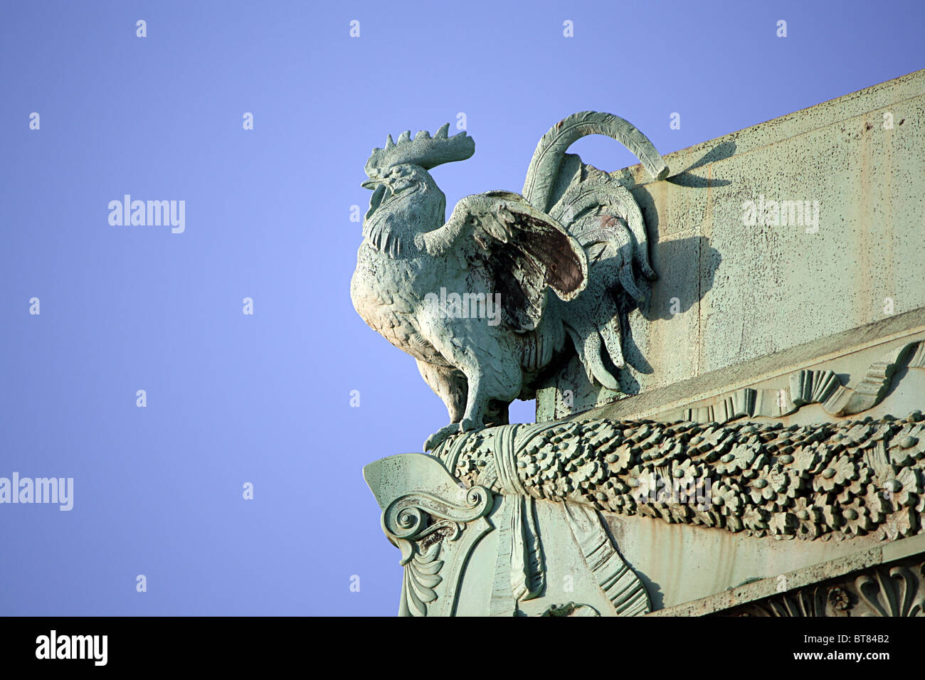 Paris, Juli Spalte, Place De La Bastille. Stockfoto