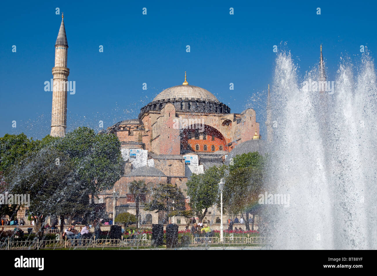 Hagia Sophia Istanbul Türkei Stockfoto
