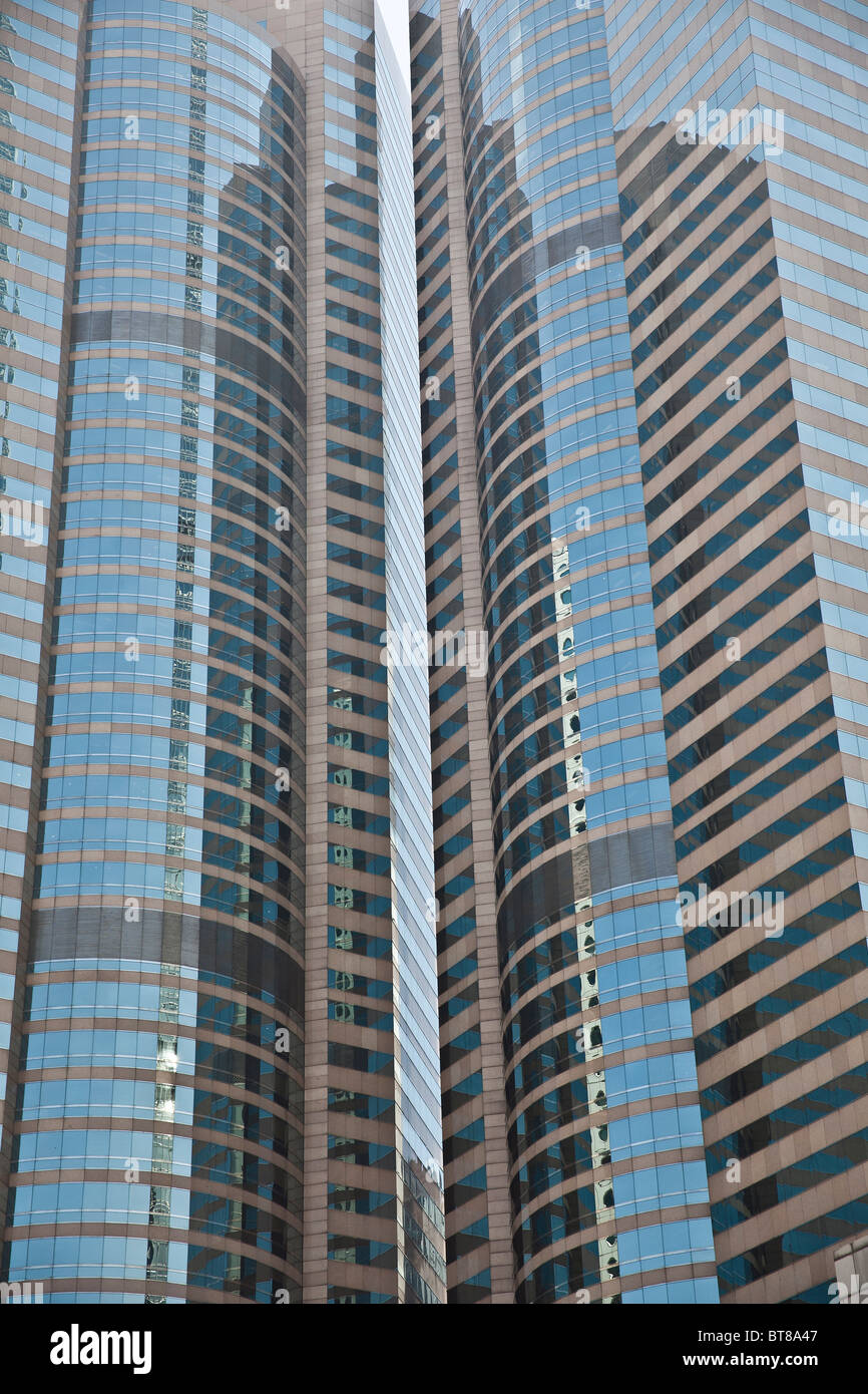 Moderne Wolkenkratzer In Hongkong Stockfoto