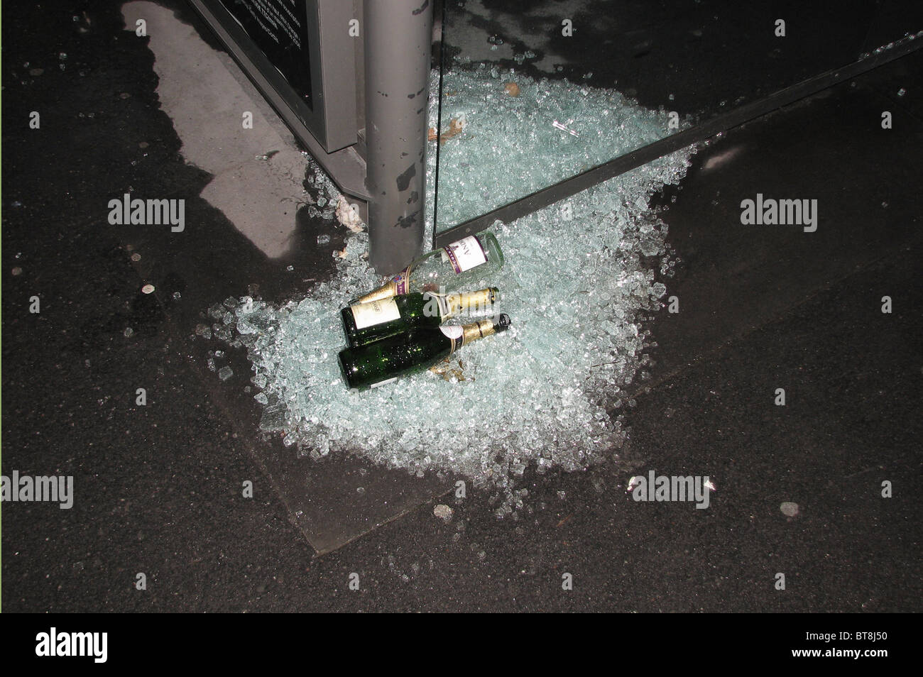 Paris-Straßenszene Stockfoto