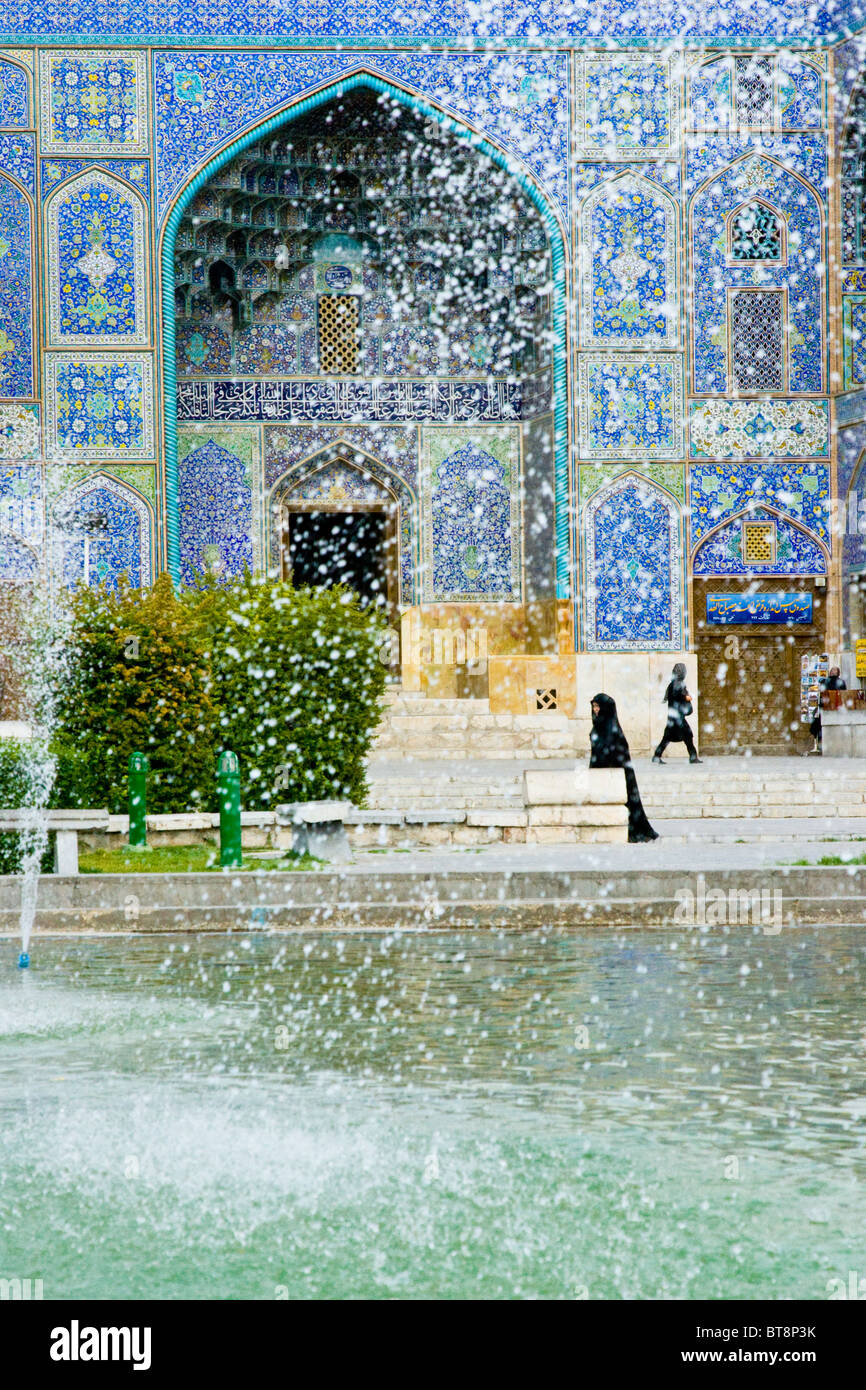 Sheikh Lotfollah Moschee Imam-Platz in Esfahan Iran Stockfoto