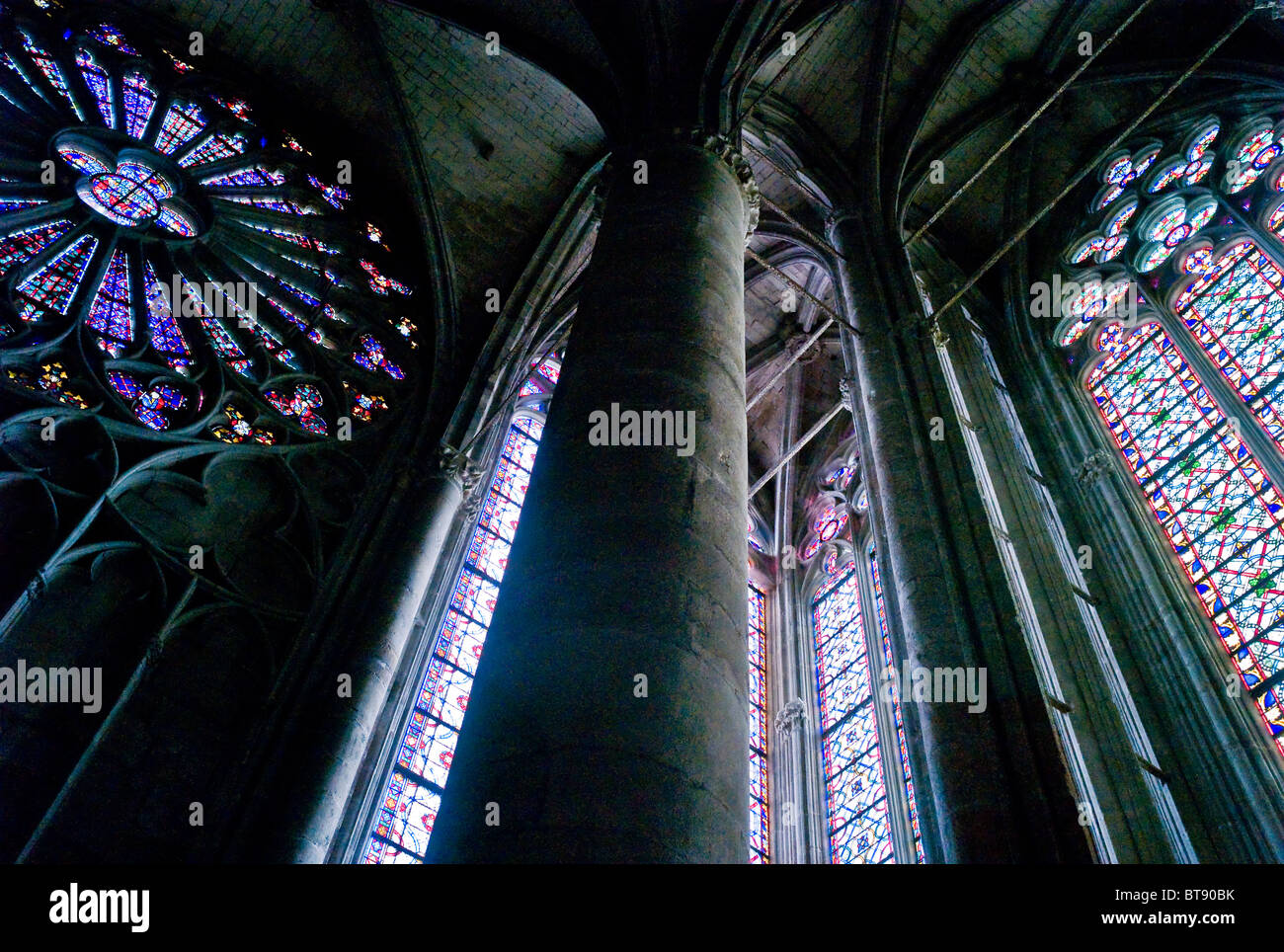 Basilika St. Nazaire und St. Celse Ort Auguste Pierre Pont11000 Carcassonne, Frankreich. Stockfoto