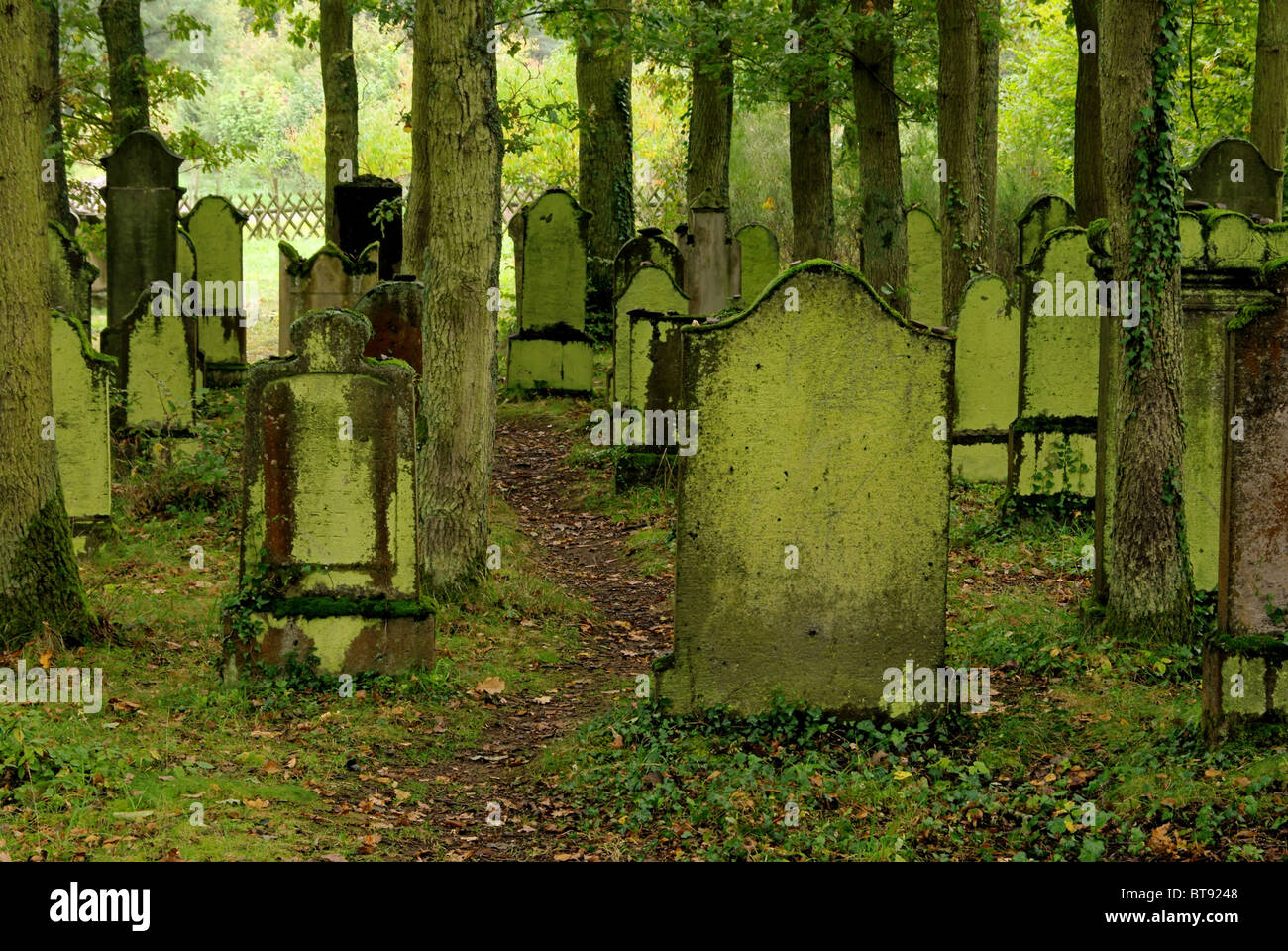 Juedischer Friedhof - jüdischen Friedhof 01 Stockfoto