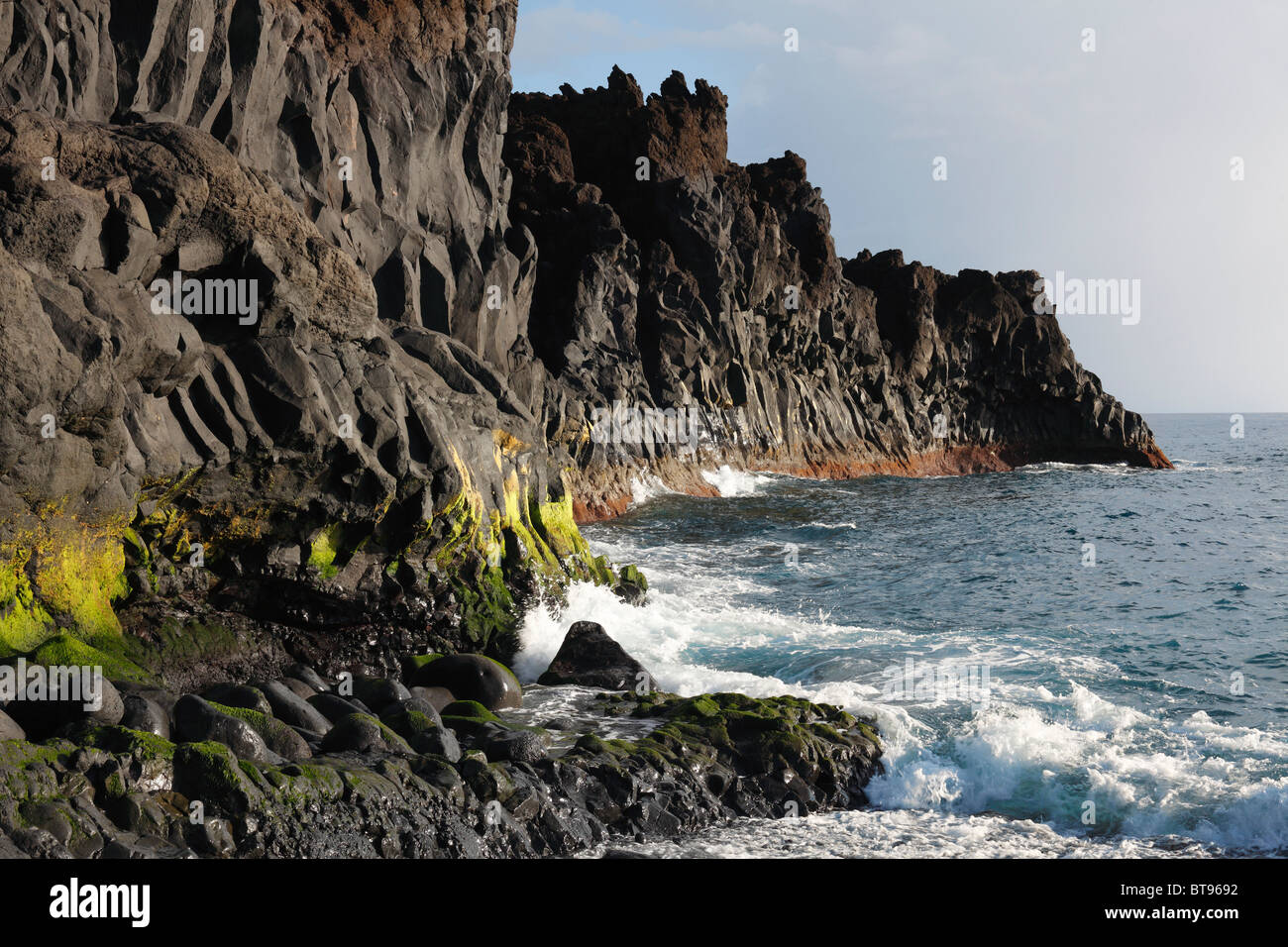 Playa Las Monja in Puerto Naos, La Palma, Kanarische Inseln, Spanien, Europa Stockfoto