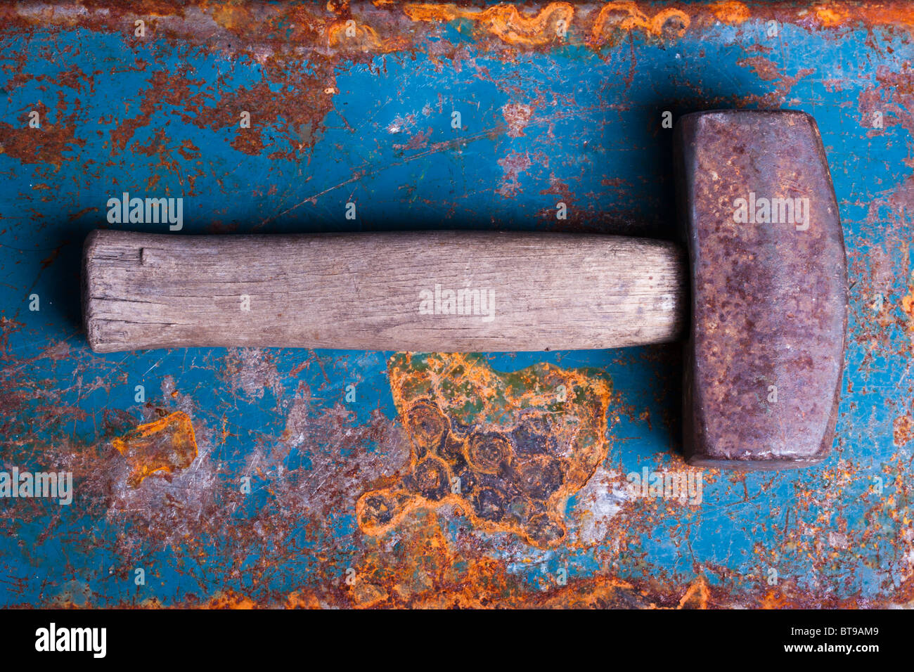 Club-hammer Stockfoto