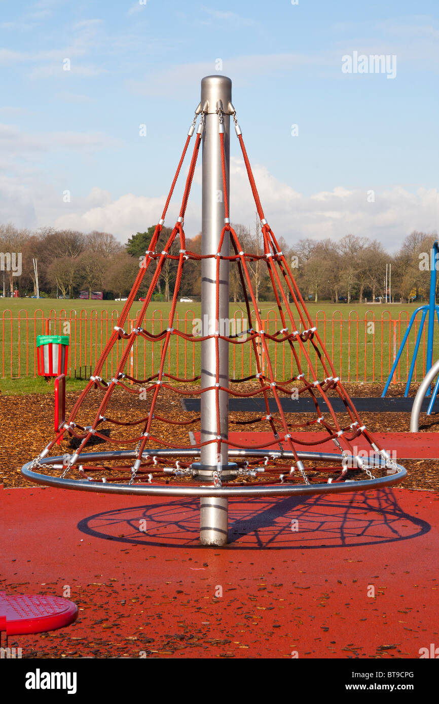 Roath Park Recreation Ground Kinder Spiel Park, Cardiff, UK, GB Stockfoto