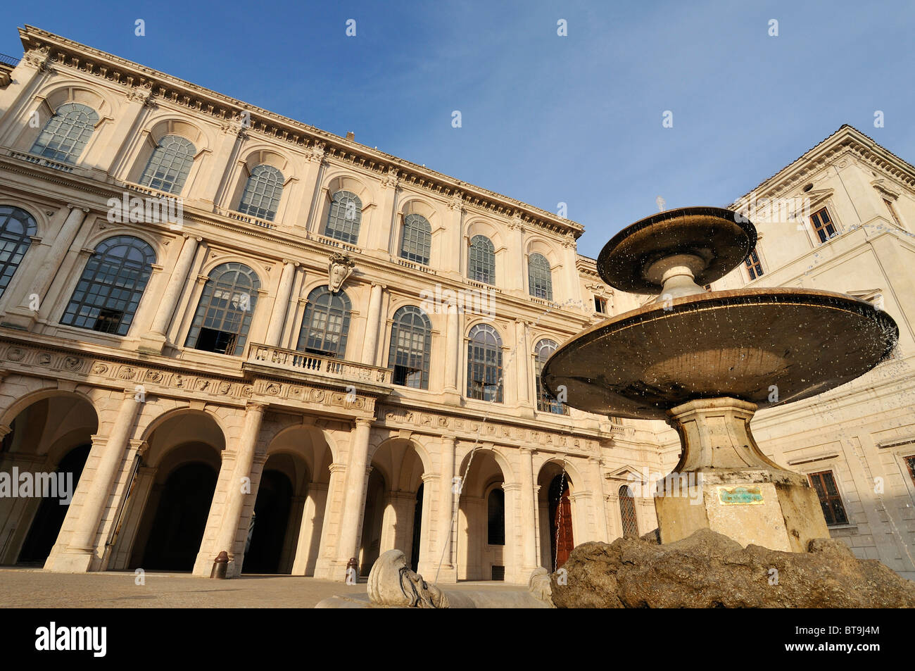 Rom. Italien. Palazzo Barberini beherbergt die National Gallery of Ancient Art. Stockfoto