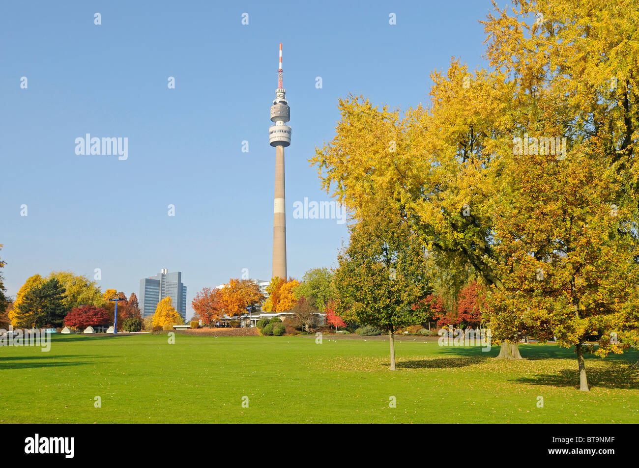Florian, Florianturm Turm, Fernsehturm, Herbst, Westfalenpark Park