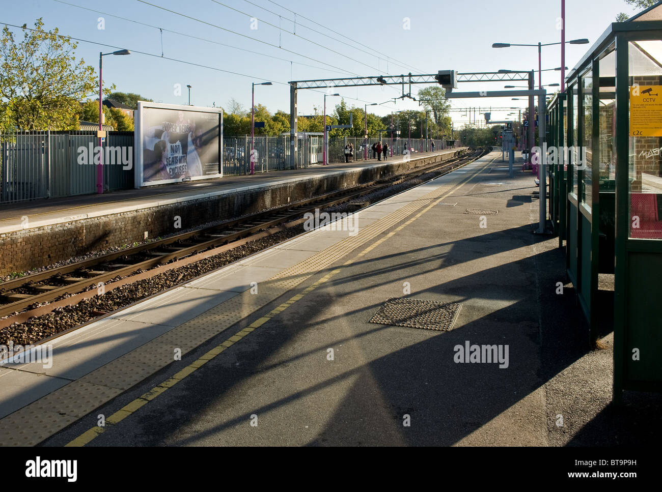 Laindon Station in Essex.  Foto von Gordon Scammell Stockfoto