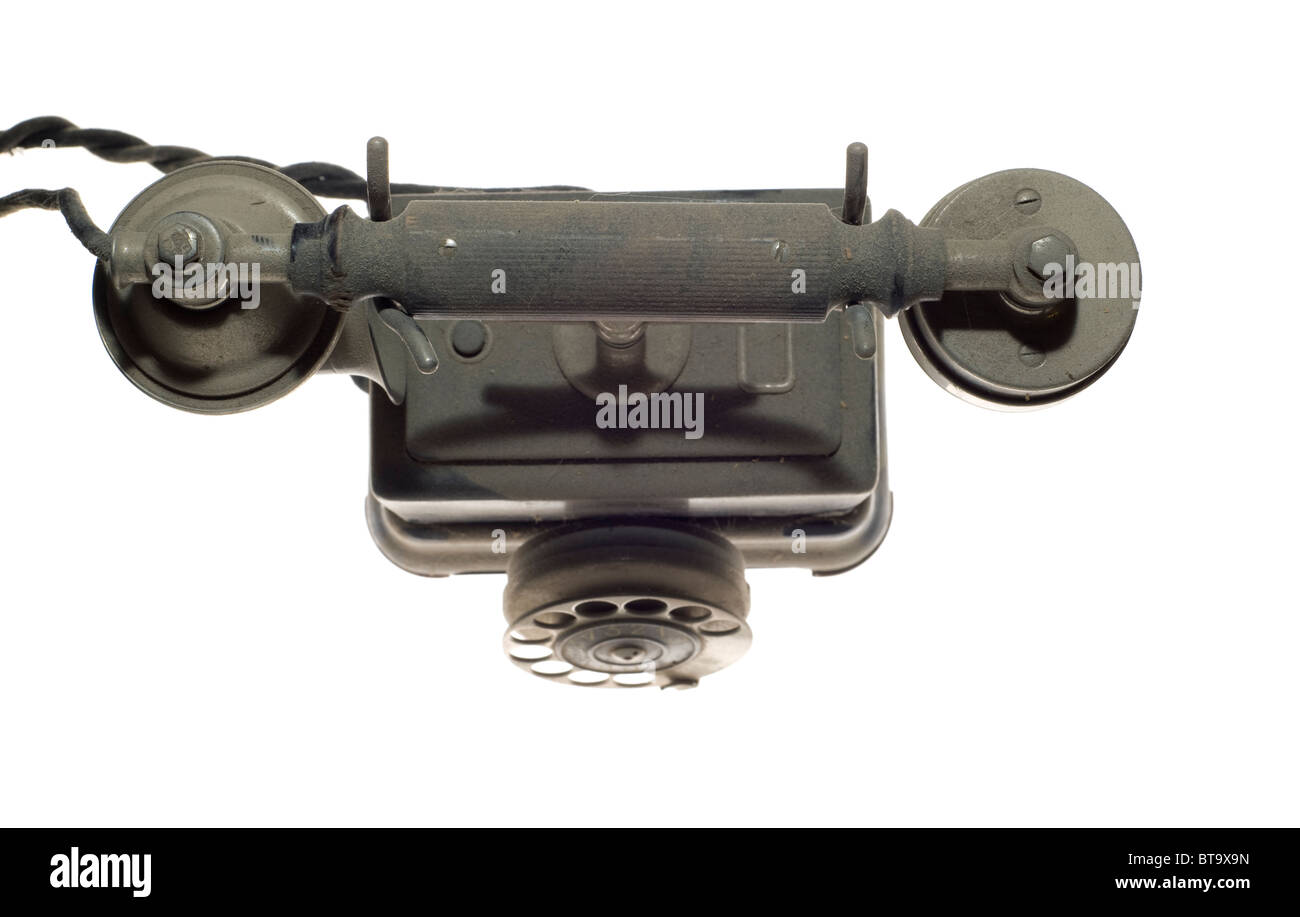 Altes Telefon Stockfoto