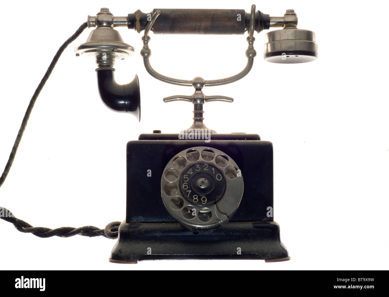 Altes Telefon Stockfoto