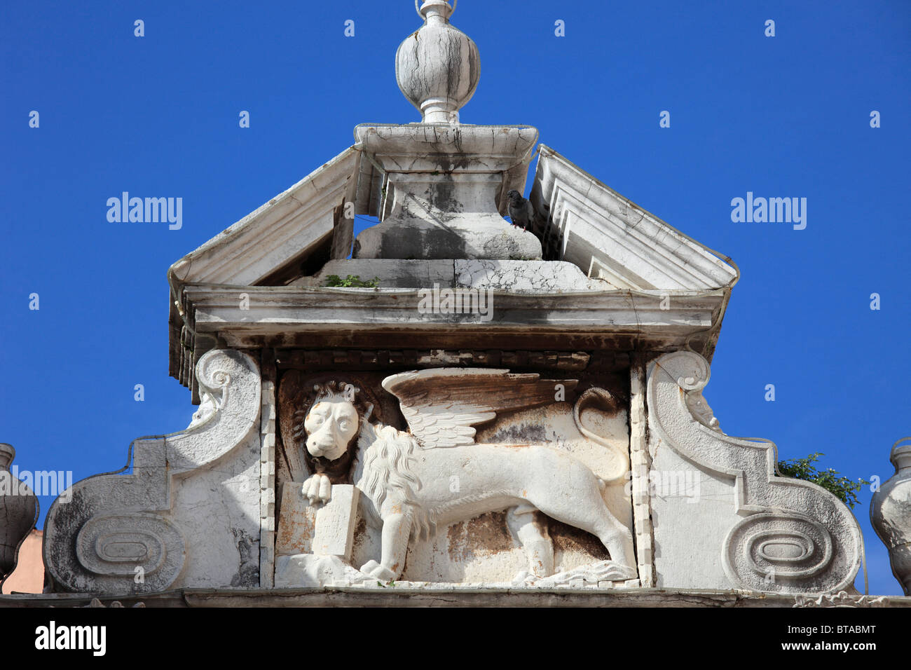 Kroatien, Istrien, Rovinj, Balbi-Bogen, Markus Löwe, Stockfoto