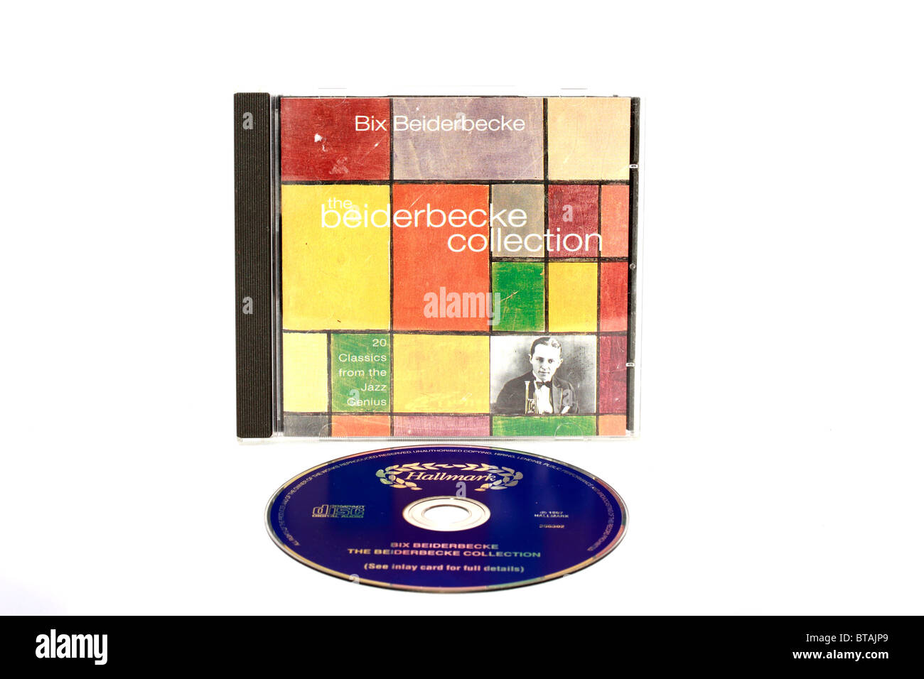 Die Beiderbecke Collection - Bix Beiderbecke. 20 jazz-Klassikern. Leon Bismark "Bix" Beiderbecke war ein US-amerikanischer jazz-Kornettist, jazz-Pianist und Komponist, einer der großen Jazzmusikern der 20er Jahre; Er war auch ein Kind der Jazz-Ära, die sich in ein frühes Grab mit illegalen Verbot Alkohol getrunken Stockfoto