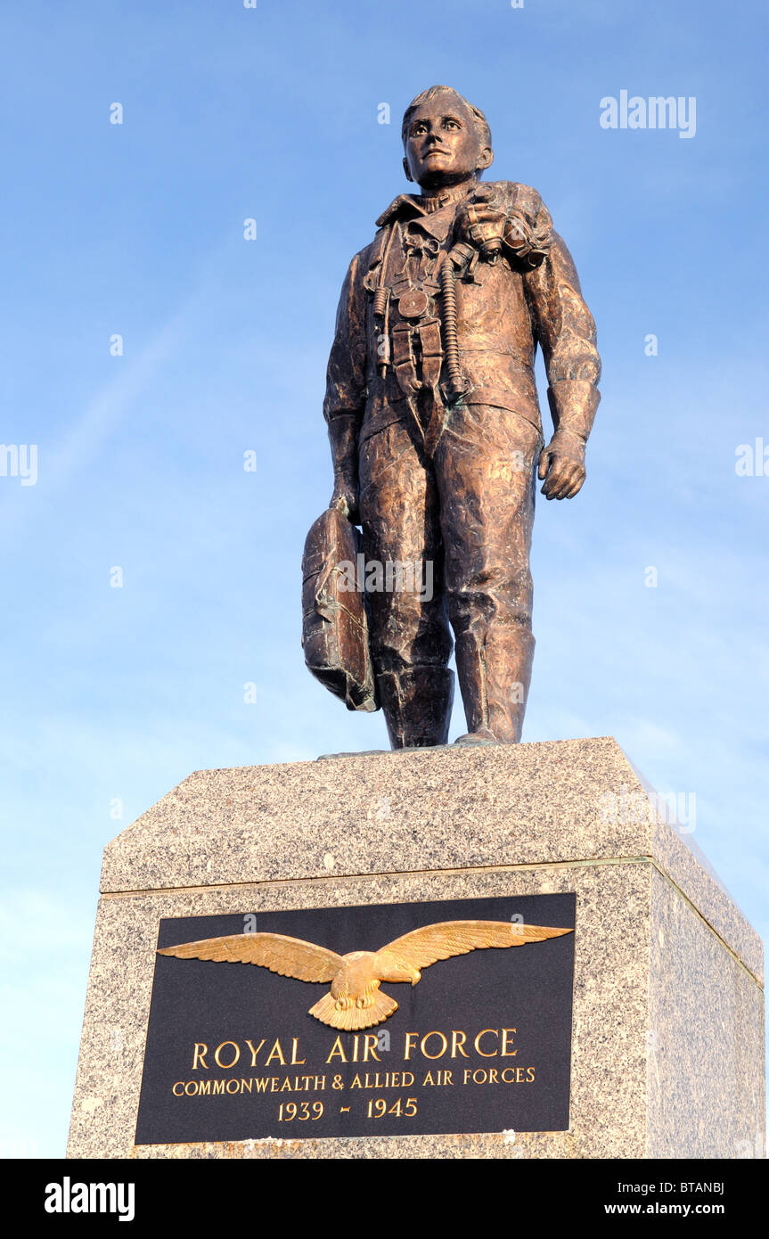 Plymouth Hacke-Royal Air Force-Commonwealth & Alliierten Luftstreitkräfte-1939 - 1945 Denkmal Pic Tony Carney Stockfoto