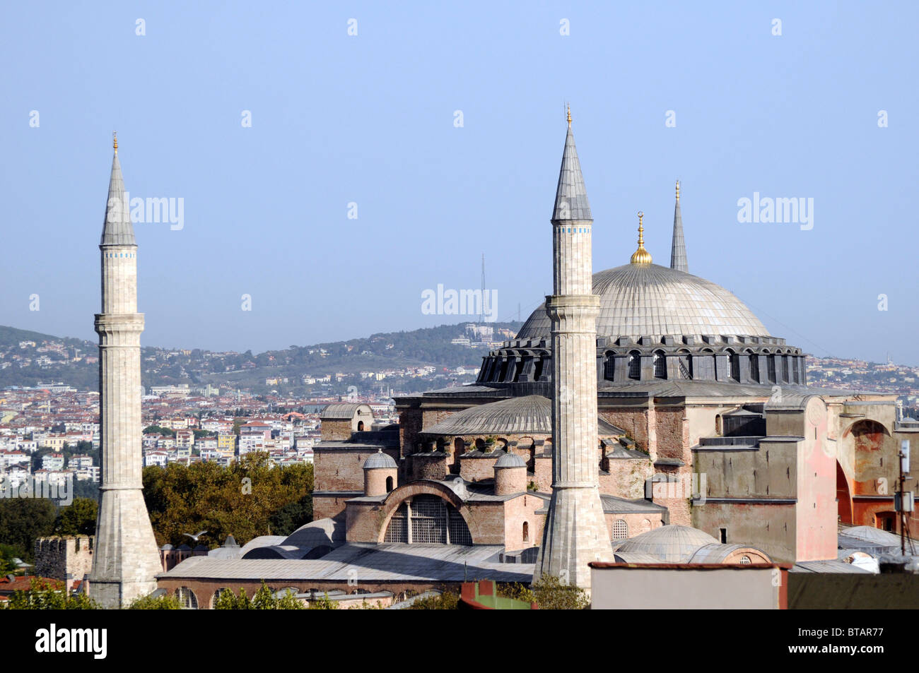 Hagia Sophia (Aya Sofya), die Kirche der Heiligen Weisheit, Istanbul, Türkei Stockfoto