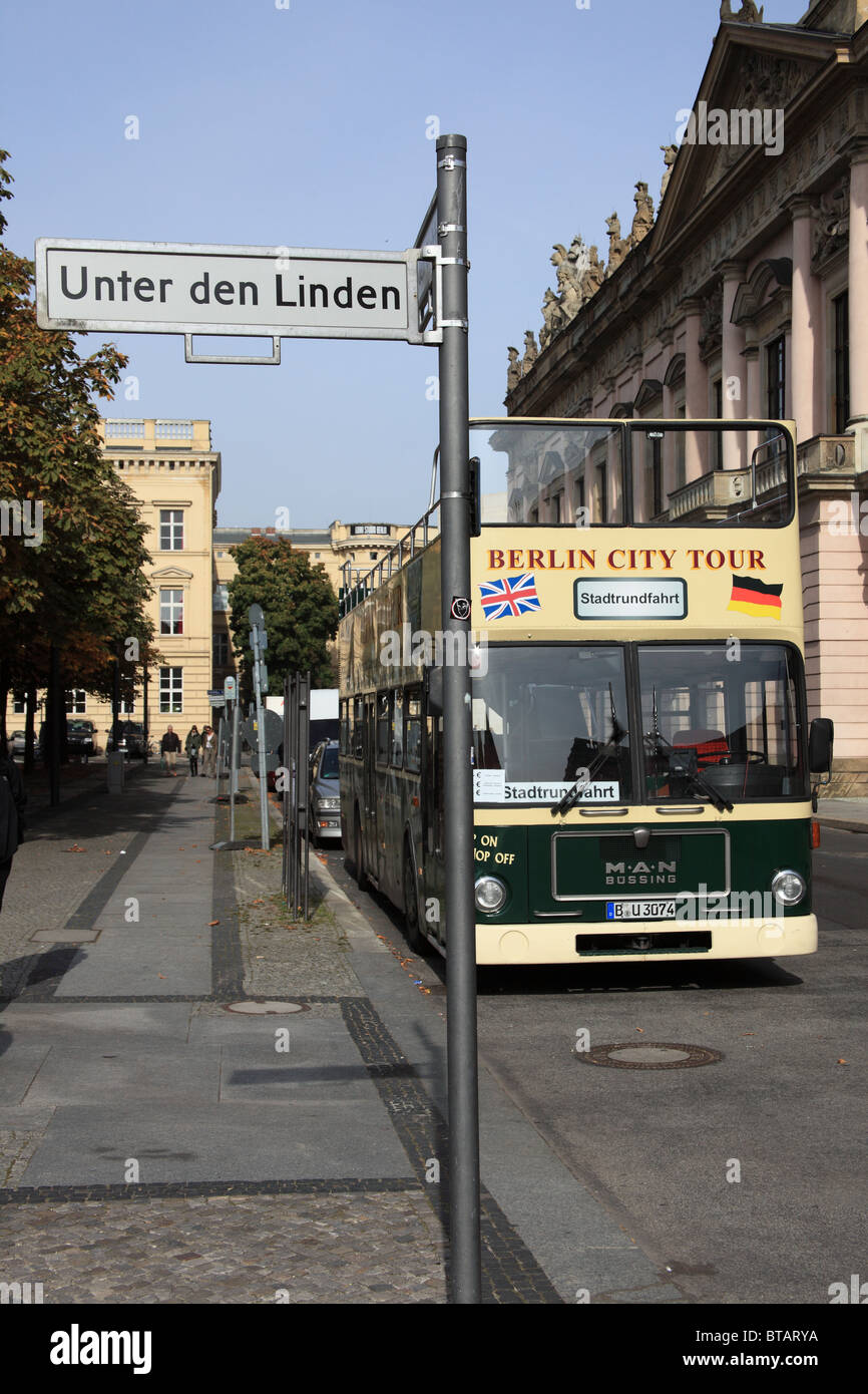 Berlin City Tour Stockfoto