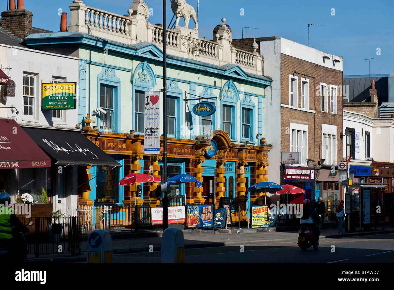 Fulham, SW6, London, Vereinigtes Königreich Stockfotografie - Alamy