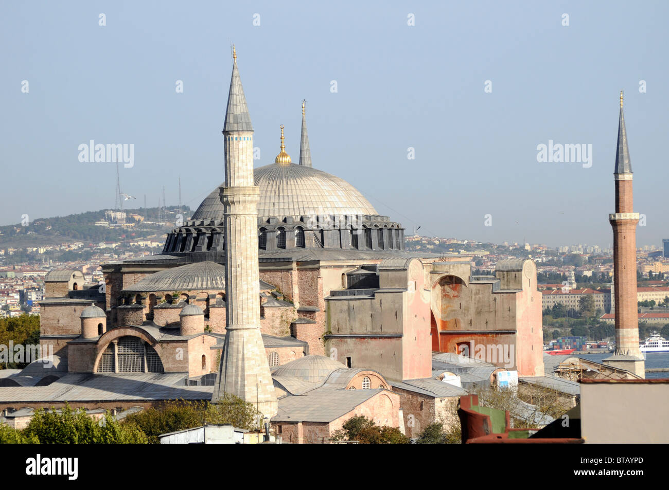 Hagia Sophia (Aya Sofya), die Kirche der Heiligen Weisheit, Istanbul, Türkei Stockfoto
