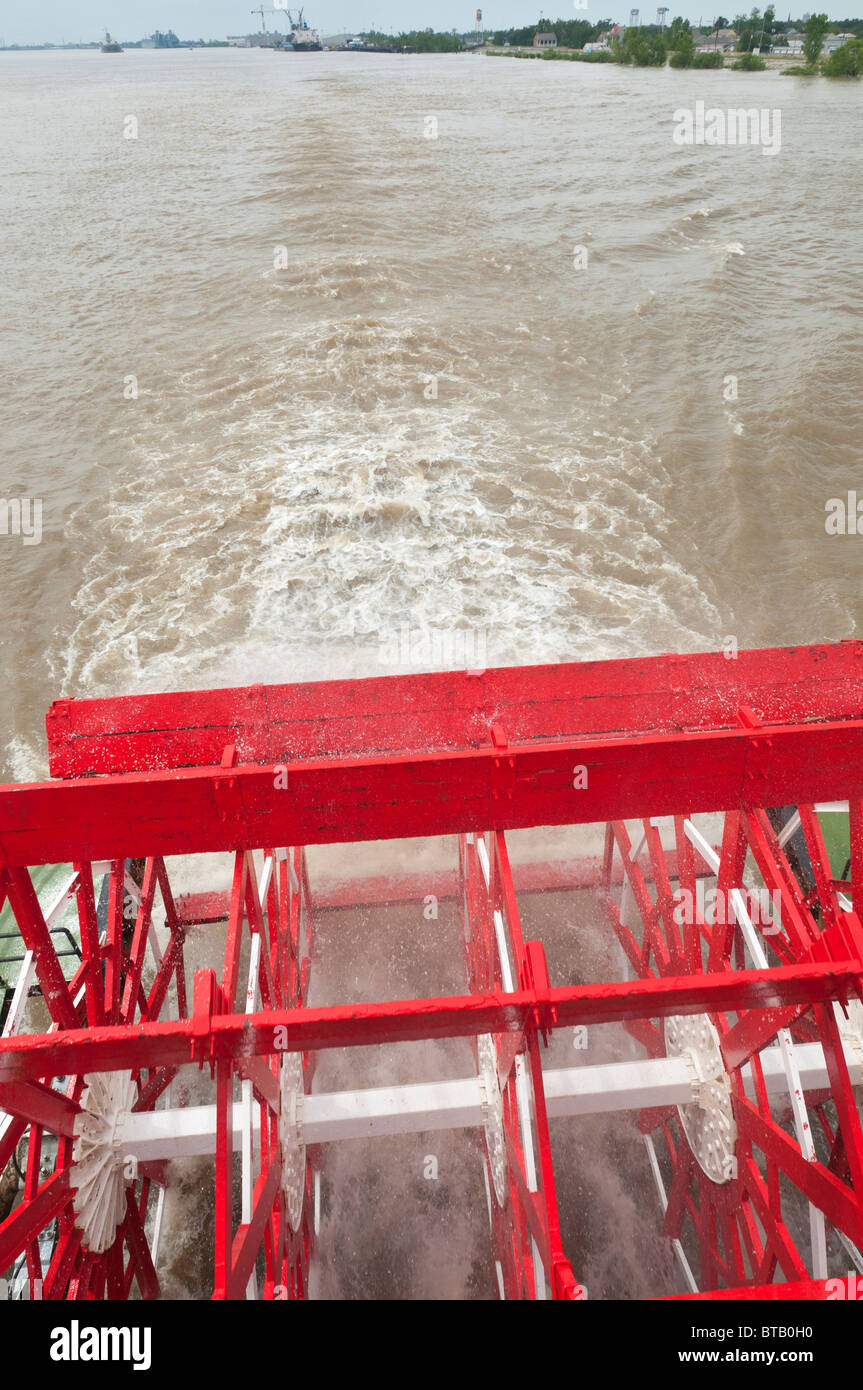 Louisiana, New Orleans, Raddampfer Dampfer Natchez, Mississippi River Sightseeing Tour Boot Stockfoto