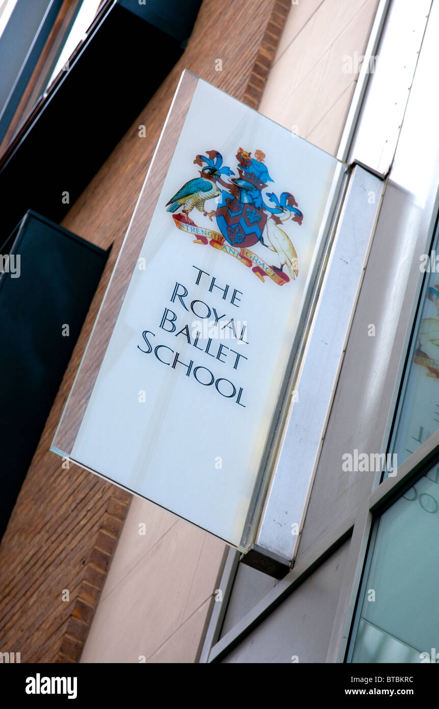 Die Royal Ballet School, Covent Garden, London Stockfoto