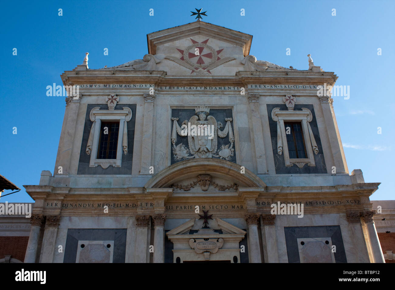 Stadtzentrum von Pisa Italien Stockfoto