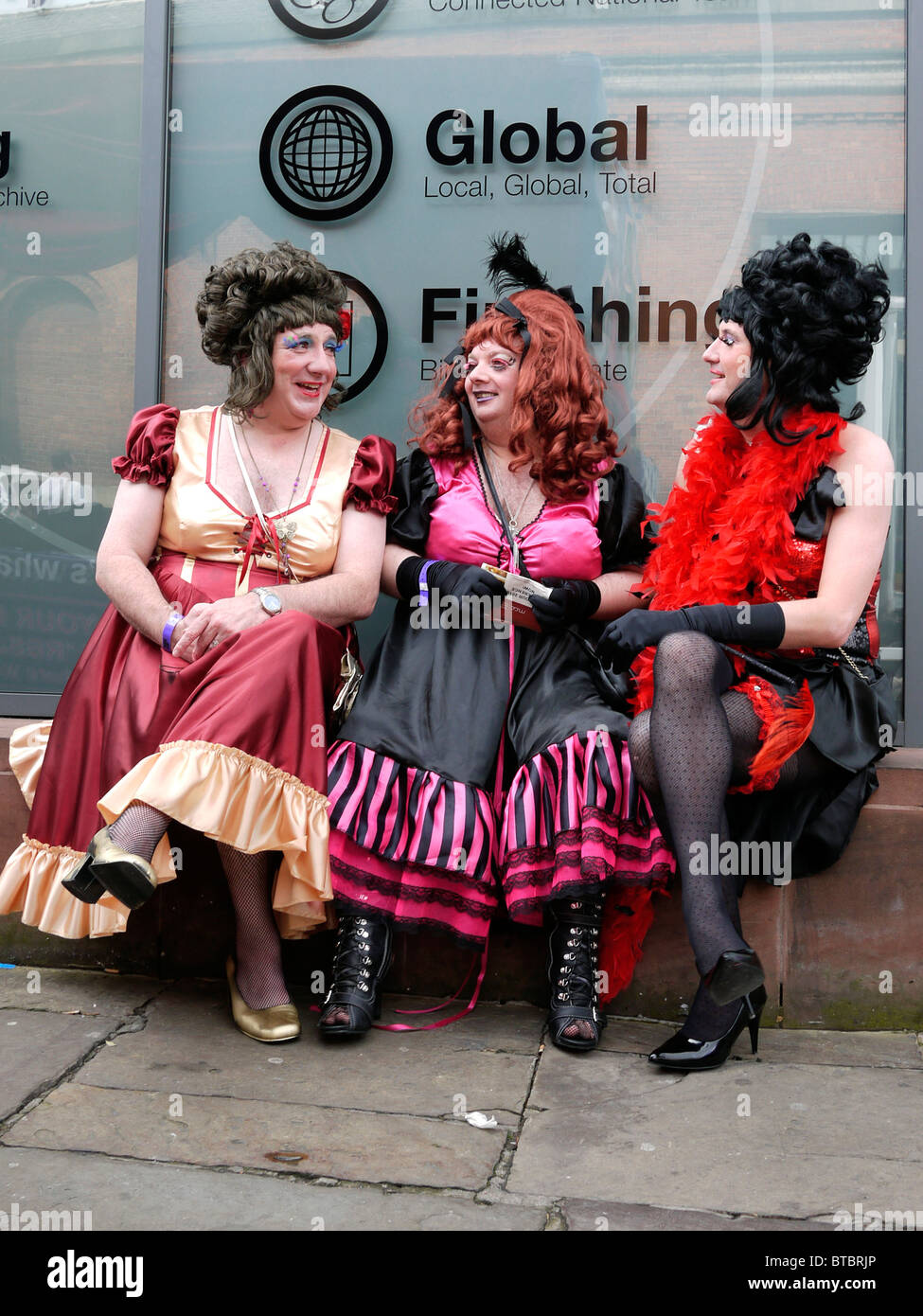 Manchester-Pride-Parade UK 2010 Stockfoto